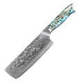 7" Damascus Nakiri Knife — Fruit & Vegetable