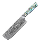 7" Damascus Nakiri Knife — Fruit & Vegetable